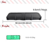 Carbon Fiber Car Racing Rear Diffuser Lip For BMW G20 G28 330i M-Sport LCI 2022 2023 Car Rear Bumper Splitter Diffuser Spoiler