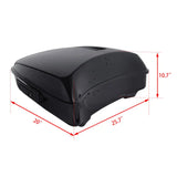 Motorcycle Chopped Pack Trunk Backrest Rack For Harley Touing Street Glide 2014-2024