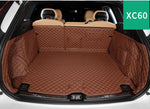 Car trunk mats for Volvo XC60 2024-2018 durable cargo liner boot carpets cover for XC60 2023