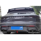 For Porsche macan carbon fiber Spoiler Top Wing ducktail rear spoiler wing trunk wing splitter Car Accessories Upgrade body kit