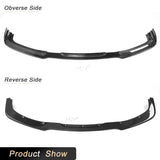 Carbon Fiber Car Front Bumper Lip Spoiler Chin Protector for Lexus IS F Base Sedan 4-Door 2011 2012 Racing Head Bumper Mudguard