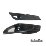 Carbon Fiber Car Front Bumper Fog Lamp Trim Cover Fog Lamp Sticker Cover Frame Trim for BMW 2015 - 2018 F85 X5M F86 X6M