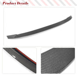 Carbon Fiber Car Rear Trunk Racing Spoiler for Audi A4 B9 S4 Sline Sedan 2017-2022 Rear Boot Lid Highkick Wing Factory Outlet