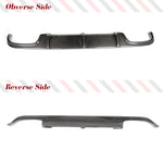 Carbon Fiber Racing Rear Bumper Diffuser Lip Spoiler for Mercedes Benz E-Class W211 E55 AMG Sedan 4-Door 2002-2006 FRP Black