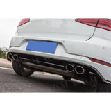 For New Golf Rear Bumper Lip Diffuser for VW Volkswagen Golf 7 7.5 MK7.5 Standard And GTI 2017 2018 2019 PP Black Car Styling