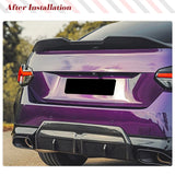 Carbon Fiber Rear Trunk Spoiler for BMW 2 Series G87 M2 / G42 M240i Coupe 2020-2022 Dry Carbon Fiber Rear Trunk Spoiler Wing Lip