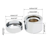 Chrome Curved Swingarm Frame Inserts & Pivot Bolt For Harley Softail Fat Boy Deuce FLSTF FLSTN 2000-2007