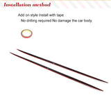 Car Side Skirts Body Kit for Mercedes Benz X290 AMG GT 53 GT 43 4 Door 2015 - 2017 Add On Dry Carbon Side Skirts Lip Extension