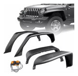 For Jeep JL Fender Flares & Fenders for Wrangler 2018-2023