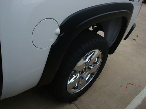 PAINTED FOR Chevy Silverado SHORTBED Fender Flares 2007-2013 Factory Style
