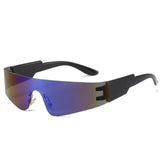 Unisex Punk Style Rimless Sunglasses