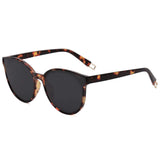 SOJOS Oversized Round Sunglasses for Women and Men Clear/Pink 60 Millimeters