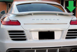 Grey Primer Rear Spoiler FOR 2014-2017 Porsche Panamera M-Style - Non-Turbo