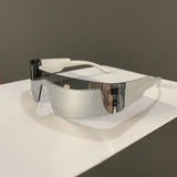 Unisex Punk Style Rimless Sunglasses