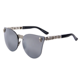 Crystal Skull Goth Punk Sunglasses UV400