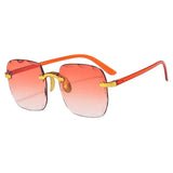 Borderless Square Sunglasses for Women
