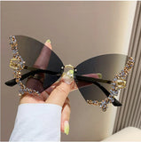 Diamond Butterfly Sunglasses