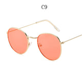 Small Retro Round Sunglasses for Women