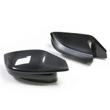 Car Rear View Mirror Covers For BMW 3 4 Series G80 M3 G83 M4 2021 2022 Side Mirror Caps Covers Shell Dry Carbon Fiber ABS LHD