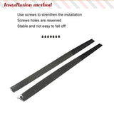 Real Carbon Fiber Side Skirts Extension Spoiler For BMW 4 Series F82 M4 Coupe 2014-2019 Carbon Rocker Plate Lip
