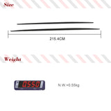 Carbon Fiber Side Skirt Extension Lip for Mercedes Benz W222 S550 Sport S63 S65 Car Side Skirts Lip Spoiler Body Kits Protector