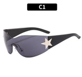 Punk Sports Sunglasses Women Brand Designer
