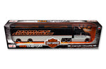 Harley Davidson Custom Hauler Trailer Grey 1/64 Diecast Model by Maisto