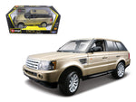 Range Rover Sport Gold 1/18 Diecast Model Car by Bburago