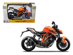 KTM 1290 Super Duke R Orange 1/12 Diecast Motorcycle Model by Maisto