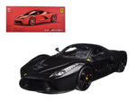 Ferrari LaFerrari F70 Matt Black Signature Series 1/18 Diecast Model Car by Bburago