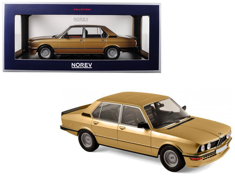 1980 BMW M535i Metallic Gold 1/18 Diecast Model Car by Norev