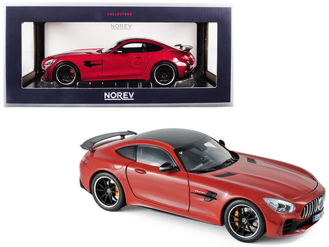 2017 Mercedes AMG GT R Coupe Red 1/18 Diecast Model Car by Norev