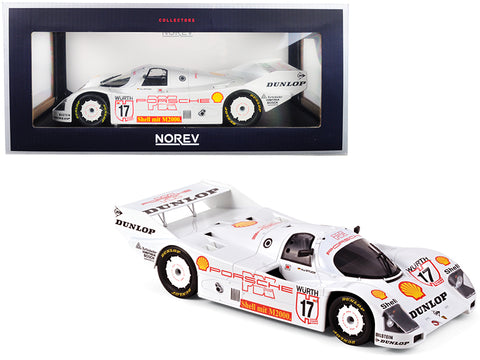 Porsche 962 C #17 Hans-Joachim Stuck \"Shell\" Winner Supercup Nurburgring (1987) 1/18 Diecast Model Car by Norev