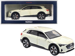 2019 Audi e-tron Yellowish White Metallic 1/18 Diecast Model Car by Norev