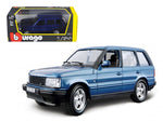 Land Rover Range Rover Blue 1/24 Diecast Car Model by Bburago