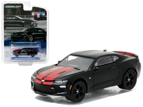 2016 Chevrolet Camaro SS Mosaic Black General Motors Collection Series 1 1/64 Diecast Model Car  by Greenlight
