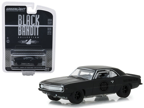 1969 Chevrolet Camaro Z/28 Black Bandit Trans Am Racing Team \"Black Bandit\" Series 20 1/64 Diecast Model Car by Greenlight