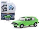 1975 Volkswagen Rabbit Bright Green \"Club Vee V-Dub\" Series 10 1/64 Diecast Model Car by Greenlight