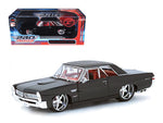 1965 Pontiac GTO Black Custom 1/18 Diecast Car Model by Maisto