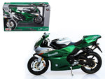 Benelli Tornado Tre 1130 Green/Silver Motorcycle 1/12 Diecast Model by Maisto