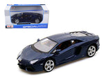 2011 2012 Lamborghini Aventador LP700-4 Blue 1/24 Diecast Model Car by Maisto