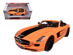 Mercedes SLS AMG Roadster Orange Custom 1/24 Diecast Model Car by Maisto