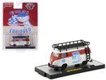 1960 Volkswagen Delivery Van with Ladder and Roof Rack \"EMPI Equipped\" \"Hobby Exclusive\" Limited Edition to 3,600 pieces Worldwide 1/64 Diecast Model Car by M2 Machines