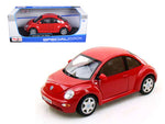 Volkswagen New Beetle Red 1/18 Diecast Model Car by Maisto