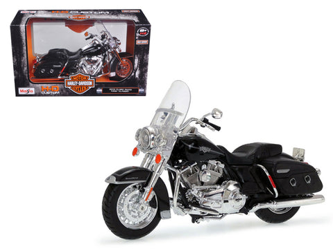 2013 Harley Davidson FLHRC Road King Classic Black Bike Motorcycle Model 1/12 by Maisto