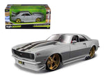 1968 Chevrolet Camaro Z/28 Silver \"Classic Muscle\" 1/24 Diecast Model Car by Maisto