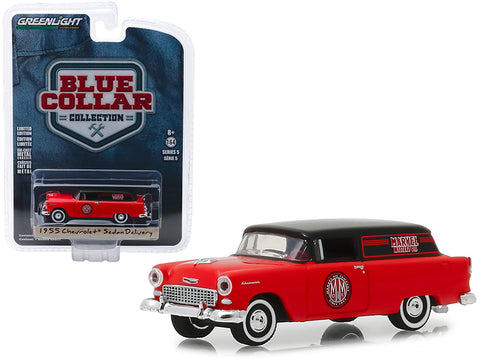 1955 Chevrolet Sedan Delivery \"Marvel Mystery Oil\" \"Blue Collar Collection\" Series 5 1/64 Diecast Model Car by Greenlight