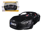 Audi R8 GT Matt Black 1/18 Diecast Car Model by Maisto