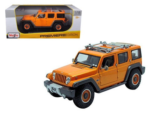 Jeep Rescue Concept Orange 1/18 Diecast Model Car by Maisto