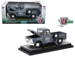 1958 Chevrolet Apache Stepside Truck Granite Gray 1/24 Diecast Model Car  by M2 Machines